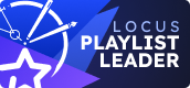 Locus 2025 playlist winner badge