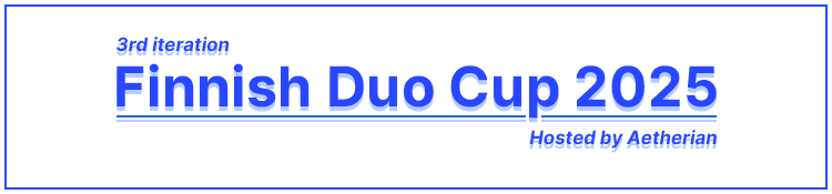 Finnish Duo Cup 2025 logo