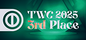 TWC 2025 3rd-place badge
